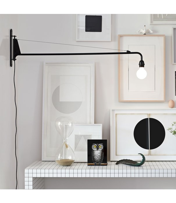 Vitra  Vitra - Petite Potence wandlamp - Prouvé Bleu