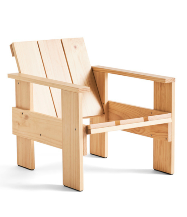 Hay  Hay Crate lounge stoel gelakt grenen