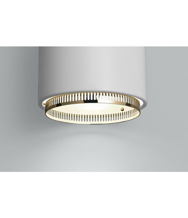 Artek  Artek - A110 Pendant "Hand Grenade" white/ brass