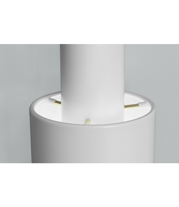 Artek  Artek - A110 pendant white - brass ring