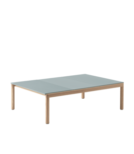 Couple Salontafel 3 Tiles plain / wavy, eiken