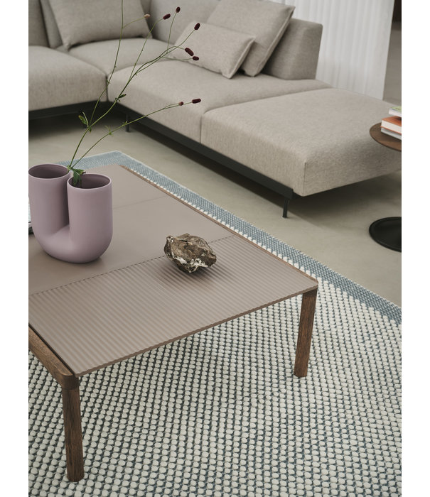 Muuto  Muuto - Couple Coffee Table 2 Tiles - 1 plain, 1 wavy