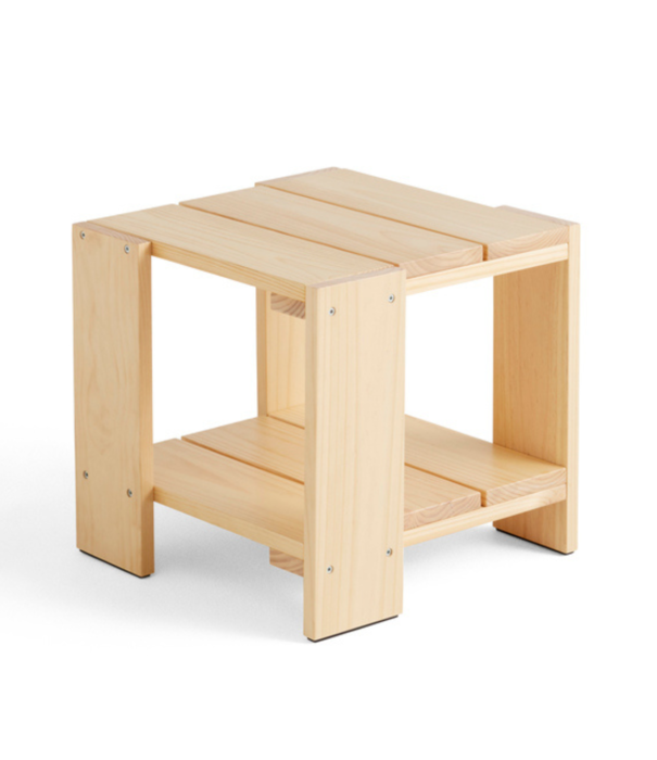 Hay  Hay - Crate side table water based lacquered