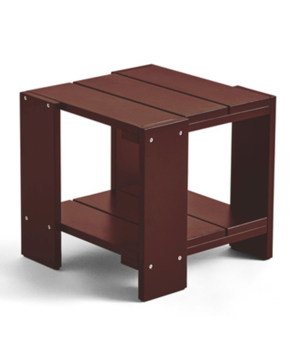 Hay  Hay - Crate side table water based lacquered