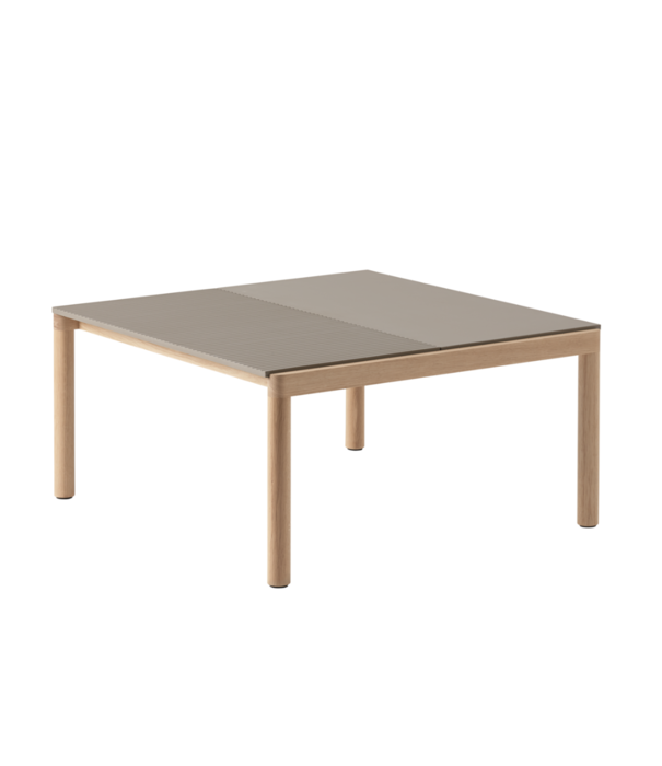 Muuto  Muuto - Couple Coffee Table 2 Tiles - 1 plain, 1 wavy