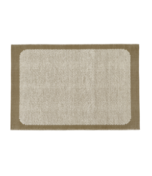 Pebble Rug brown-green 170 x 240