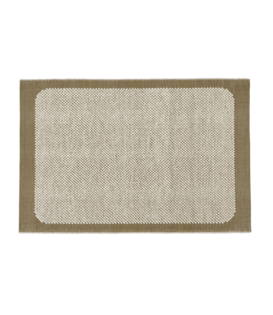 Pebble Rug brown-green 200 x 300