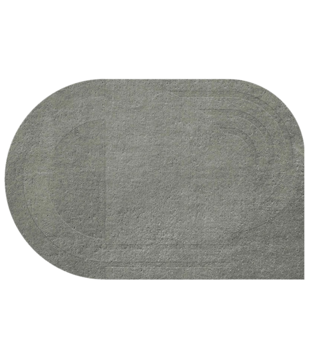 Layered  Layered - Circular Doormat Sage