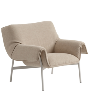 Muuto Wrap Lounge Chair Ecriture 240, grey base