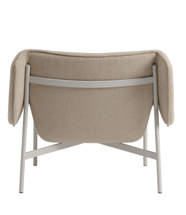 Muuto  Muuto - Wrap Lounge Chair Ecriture 240 - base grey