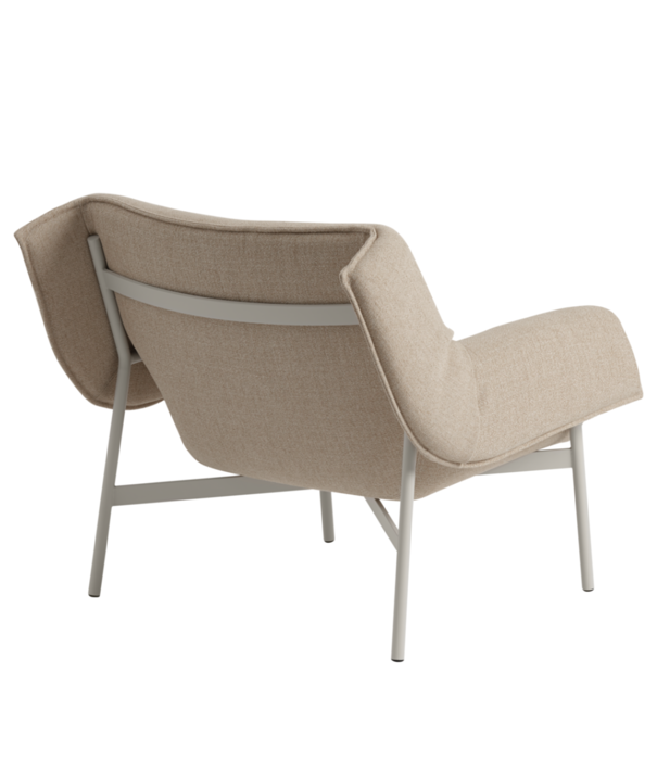 Muuto  Muuto Wrap Lounge Stoel Ecriture 240, grijs basis