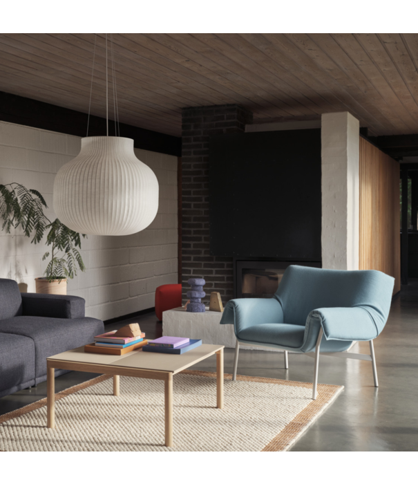 Muuto  Muuto - Pebble vloerkleed - licht grijs