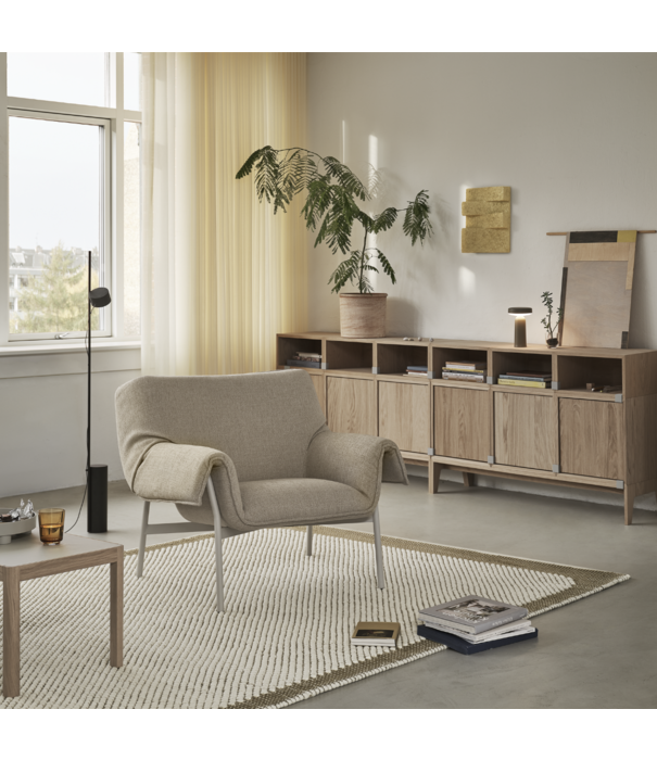 Muuto  Muuto Pebble Vloerkleed licht grijs