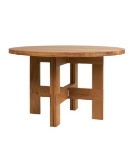 Farmhouse  Dining Table Round oakØ120 / 140