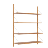 Shelf library wall cabinet