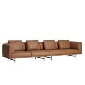 Vipp - 632 Chimney 4 seater sofa leather uph.