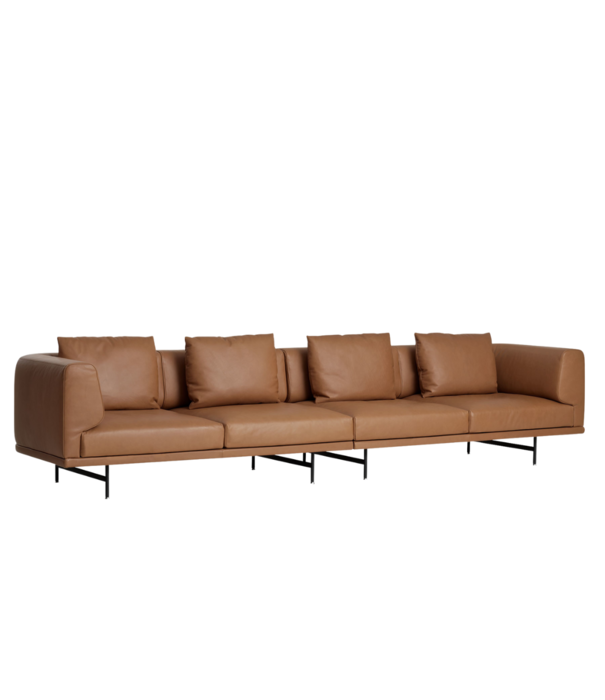 Vipp  Vipp - 632 Chimney 4 seater sofa leather uph.