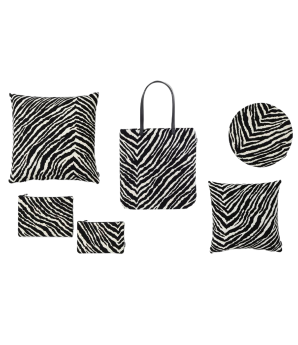 Artek  Artek - Zebra Tote Bag / Leather - wool