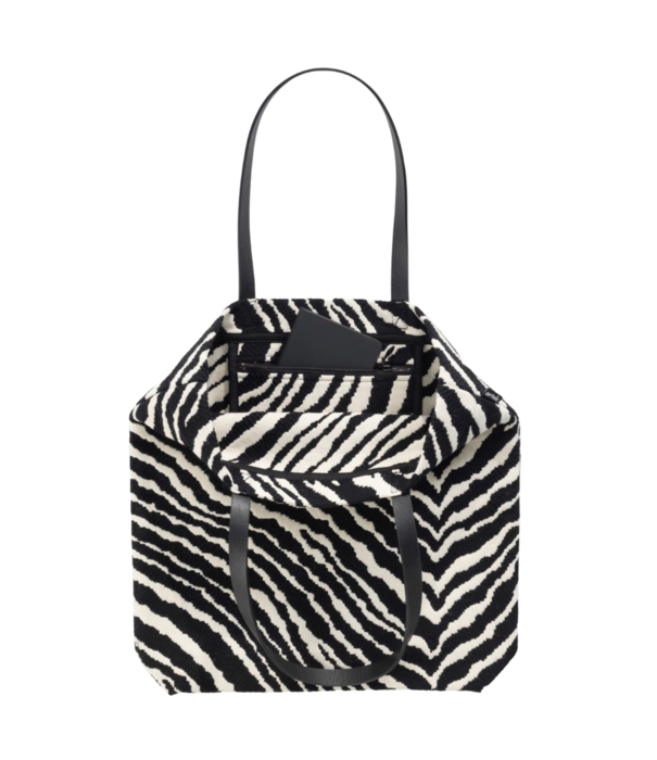 Artek  Artek - Zebra Tote Tas / Leer - wol