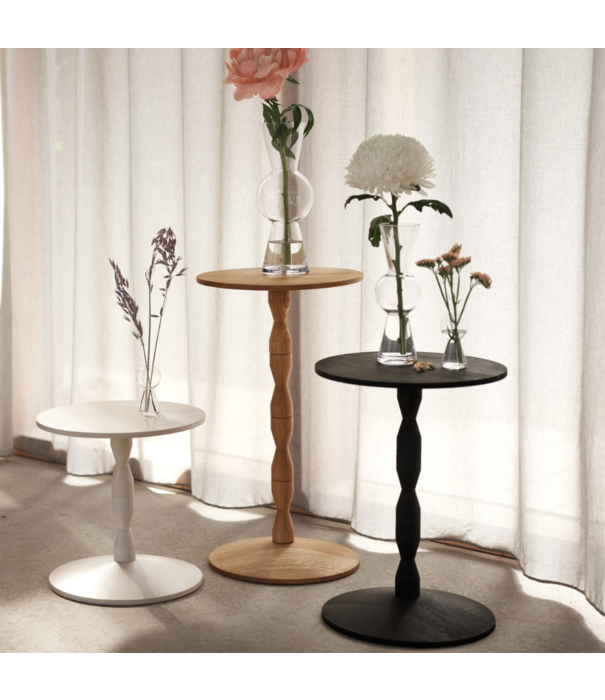 Design House Stockholm  Design House Stockholm - Pedestal side table, height adjustable