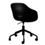 Hay - AAC 252 desk chair black shell - black base w.castors / gas lift