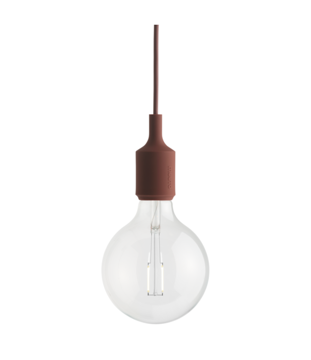 Muuto  Muuto - E27 hanglamp diep rood