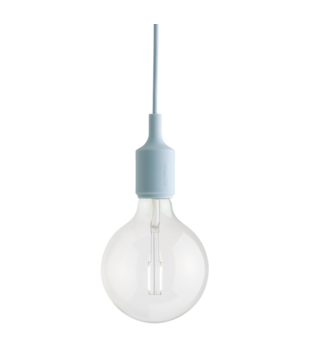 Muuto - E27 pendant light blue