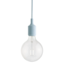 Muuto - E27 hanglamp licht blauw