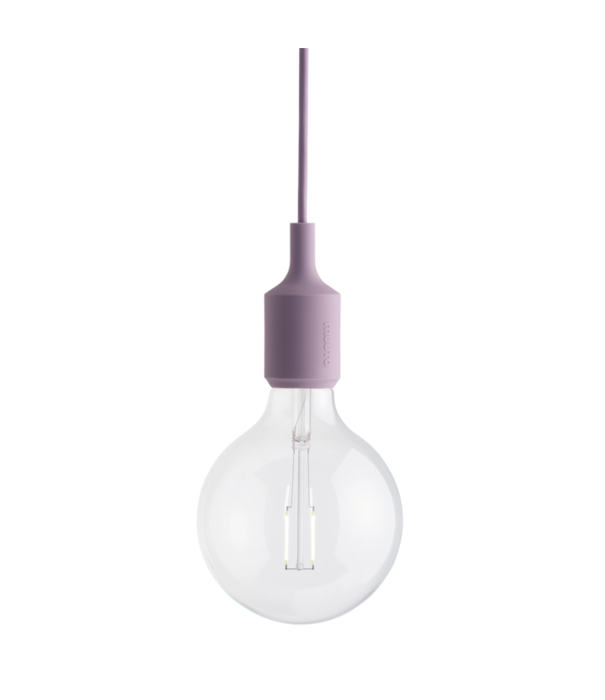 Muuto  Muuto - E27 hanglamp diep rood