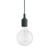 Muuto - E27 pendant dark green