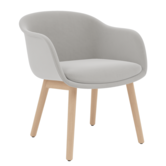 Fiber Conference Armchair wood base - Sabi 121