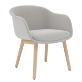 Muuto - Fiber Conference Armchair wood base - Sabi 121