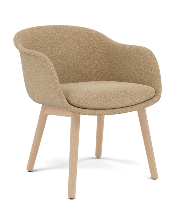 Muuto  Muuto - Fiber Conference Armchair wood base - Ecriture