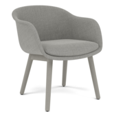 Muuto - Fiber Conference Armchair wood base - Remix 133