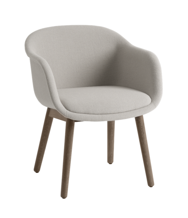 Muuto  Muuto - Fiber Conference Armchair wood base - Hallingdal 113