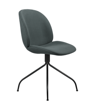 Gubi - Beetle Meeting Chair swivel black , Hot Madison 96