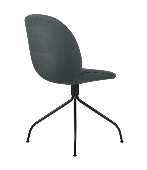 Gubi  Gubi Beetle Meeting Stoel Hot Madison 96, swivel voet zwart