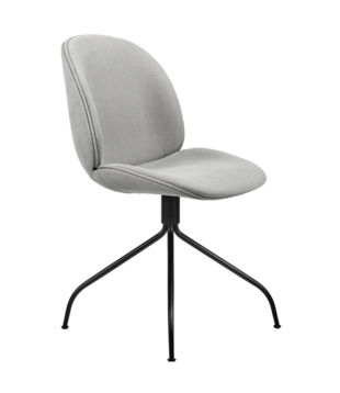 Gubi - Beetle Meeting Chair swivel black, Hot Madison 497