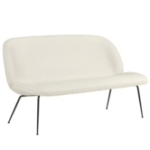 Gubi - Beetle Sofa Dora Boucle ecru - conic voet zwart