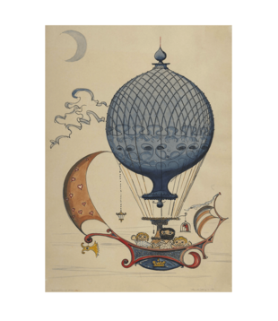 Architectmade Ballonresje Poster