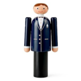 Groom, beech figurine