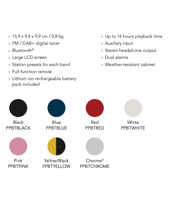 Tivoli Audio  Tivoli Audio - Pal plus BT portable radio
