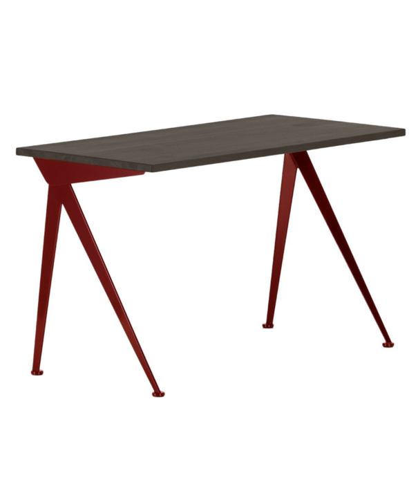 Vitra  Vitra Compas Direction Desk Japanese red, oak top