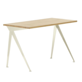 Vitra - Compas Direction bureau ecru - eiken