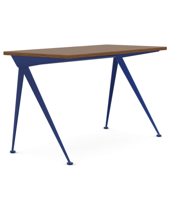 Vitra  Vitra Compas Direction Desk Bleu Marcoule, oak top