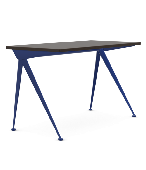 Vitra  Vitra Compas Direction Bureau Bleu Marcoule , eiken top