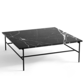 Hay - Rebar coffee table black marble 100 x 104