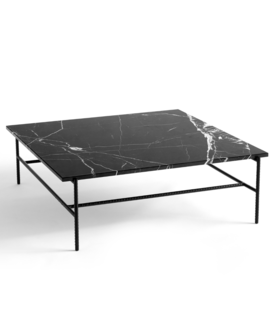 Hay - Rebar coffee table black marble 100 x 104