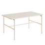 Hay - Rebar coffee table alabaster - beige marble 80 x 49