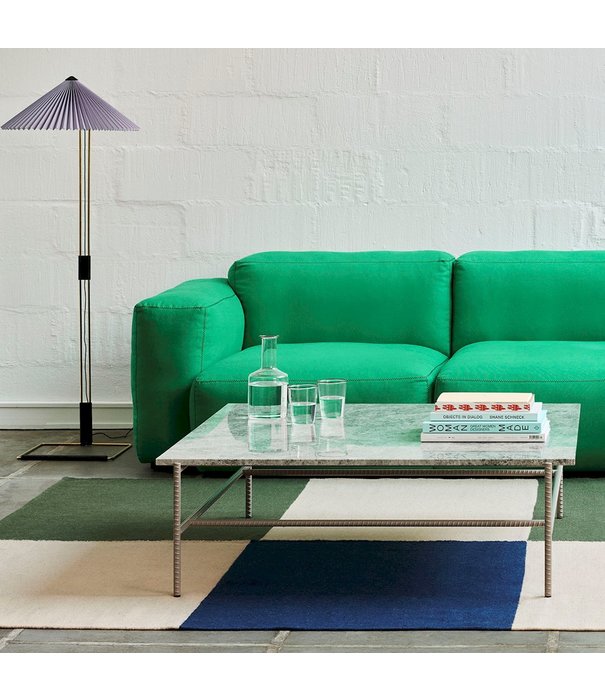 Hay  Hay - Rebar bijzettafel grijs - grijs marmer Ø45